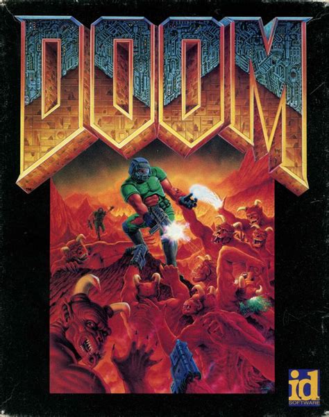 Doom 1993 Dos Box Cover Art Mobygames
