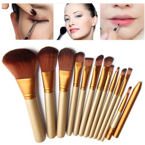 Naked3 Professional Makeup Brush Set 12pcs