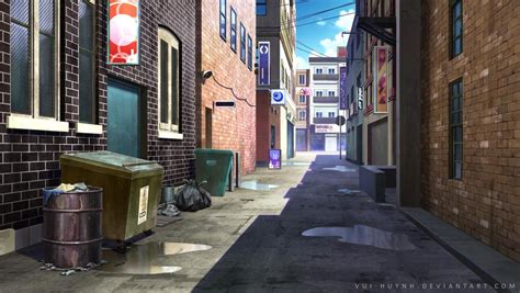 Alleyway By Vui Huynh On Deviantart Episode Interactive Backgrounds