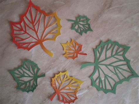 falevél autumn crafts autumn paper crafts