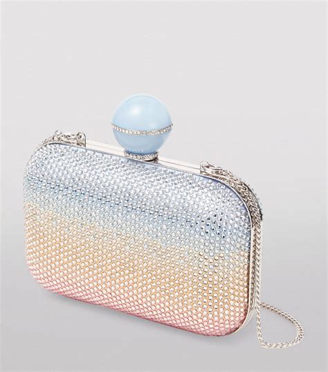 Jimmy Choo Crystal Embellished Cloud Clutch Bag Harrods De