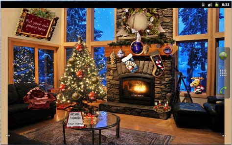 Free Christmas Fireplace Wallpapers Wallpaper Cave