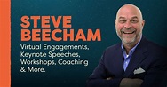 Steve Beecham – Virtual Engagements, Keynote Speeches, Workshops ...