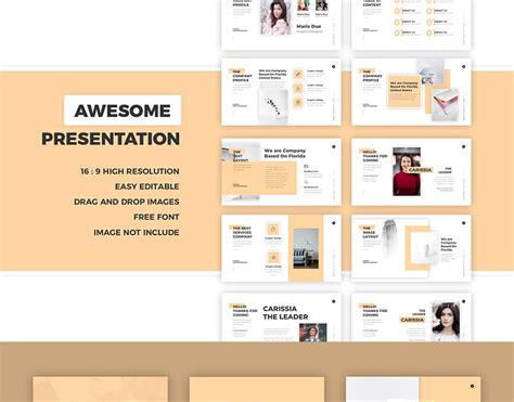 Awesome Powerpoint Template 93944 Templatemonster