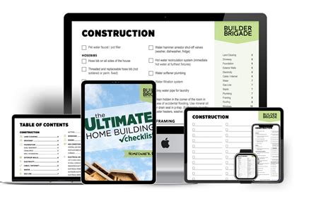 The Ultimate Home Building Checklist For Homeowners — Builder Brigade