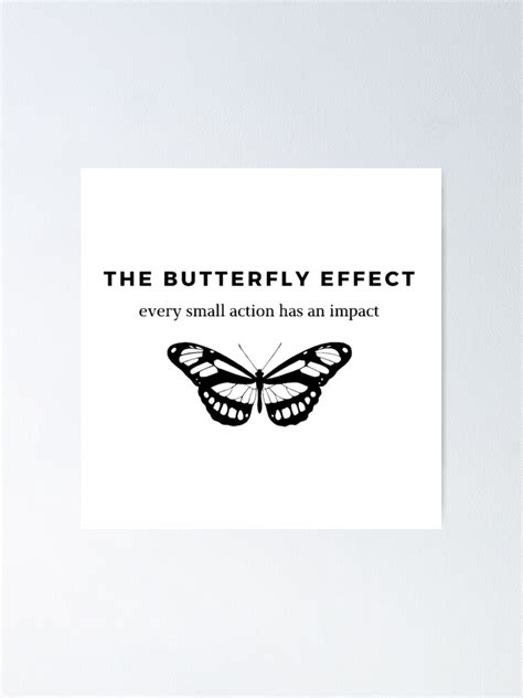 The Butterfly Effect Poster For Sale By Daphhne Redbubble