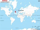 Where is Scotland | Scotland Location in World Map