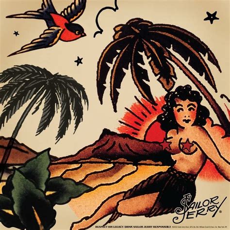 The snake handshake tattoo is an ironic twist on this motif, and holds the opposite meaning. Sailor Jerry art | Sailor jerry, Vintage tattoo art ...