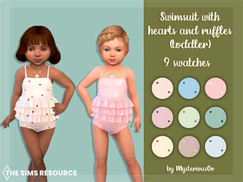 Sims 4 Toddler Girl Swimsuit