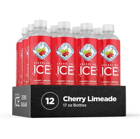 Sparkling Ice Cherry Limeade 17 Fl Oz Bottles Pack Of 12