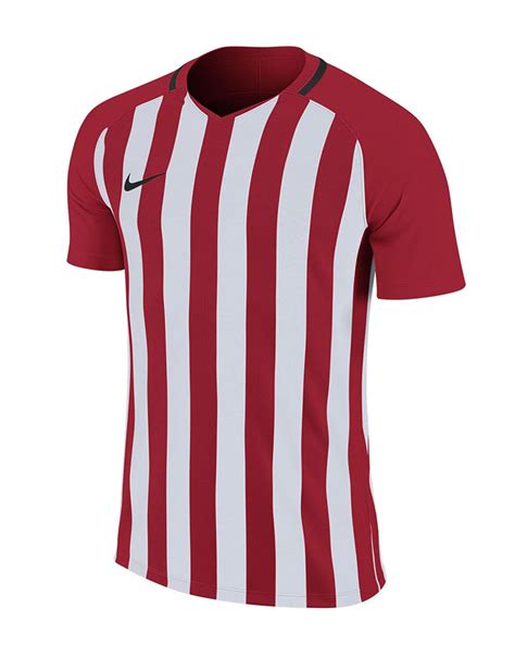 Camiseta Nike Futbol Striped Division Iii Rojo Y Blanco Camisetas