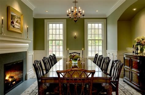 Choose a new fabric to recover your dining seats. 21 Attractive Dining Room FIreplace Ideas for Pleasant ...