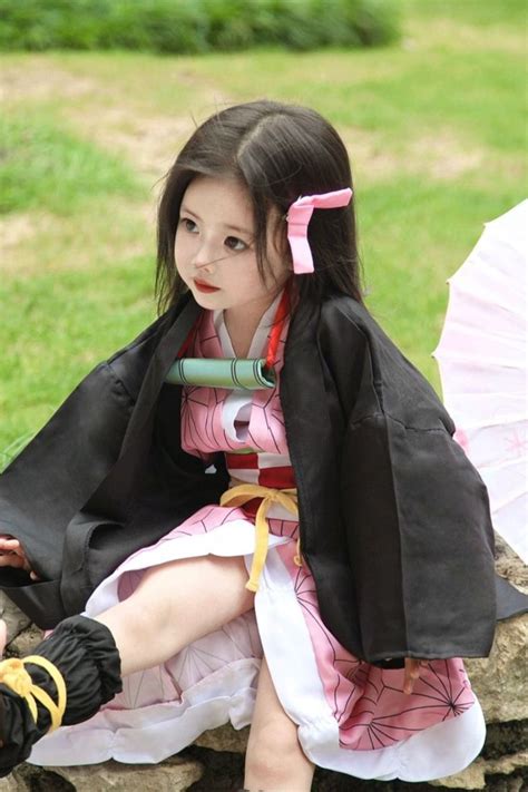 Little Nezuko Cosplay Baby Cosplay Anime Cosplay Costumes Nezuko