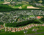 Luftaufnahme Johannesberg - Wohngebiet - Mischbebauung der Mehr- und ...