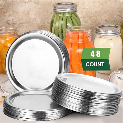 kitchen and dining canning lids regular wide mouth mason jar lids and bands split type lids leak