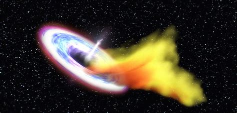 Scientists Observe Rare Black Hole Event Science World