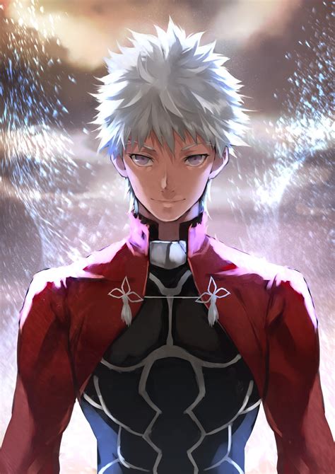 Emiya Archer Fate Personajes De Anime Fatestay Night Arte De Personajes