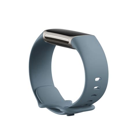 Fitbit Charge 5 Advanced Health And Fitness Tracker Steel Blueplatinum