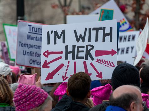 Of The Most Eye Catching Protest Signs We Saw At The Women S March