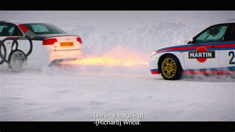 Clarksons Fire Throwing Audi I A Scandi Flick I The Grand Tour Youtube