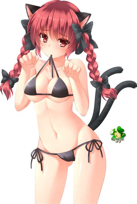 Bikini Female Kitten 140122 By Matchagreen On Deviantart