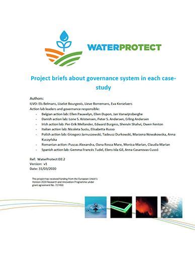 Water Governance And Policy Advice Water Protect