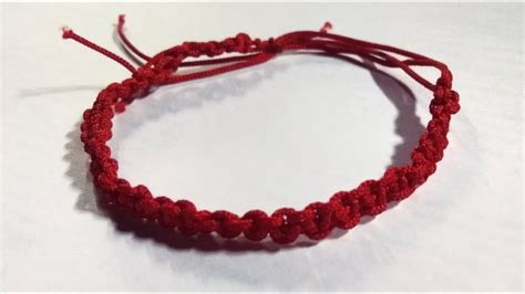 How To Make A Bracelet Using Nylon Thread Diy Bracelet Bracelet Craft