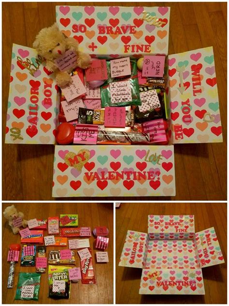 Valentines Day Care Package I Made For My Sailor Overseas