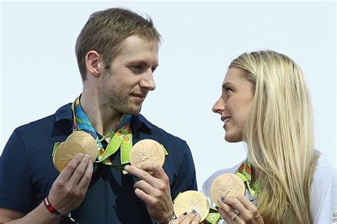 Olympic gold medal winner Laura Trott and her cycling champion fiancé Jason Kenny reveal wedding