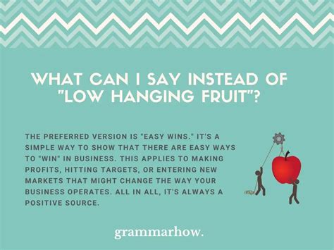 13 Professional Synonyms For “low Hanging Fruit”