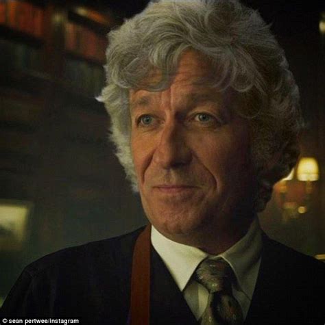 Sean Pertwee Looks Just Like His Doctor Who Star Father Jon Sean