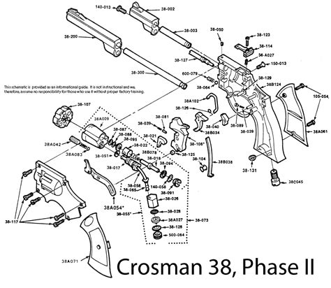 Crosman 38t And 38c Service Manual With Added Pages Learn More About