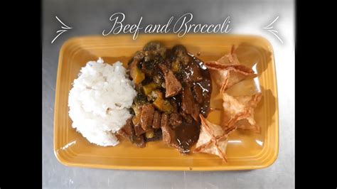 Beef And Broccoli Take Out Recipe Youtube