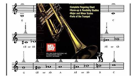 Trumpet Fingering Chart Major Minor Scales NEW | eBay