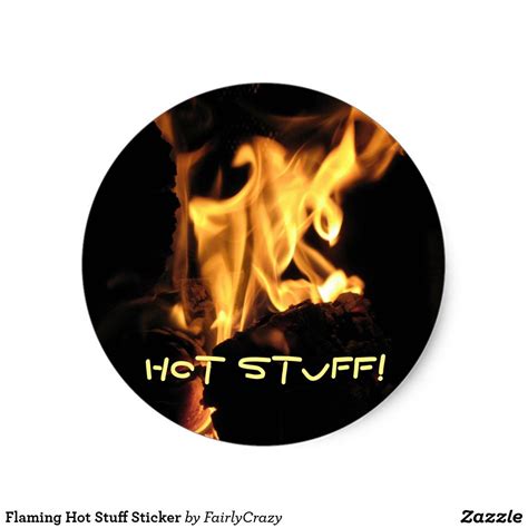 Hot Stuff Stickers Flames Fire Stickers Decorated Water Bottles