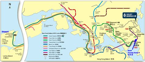 Hong Kong Mtr Map Pdf Cities And Towns Map