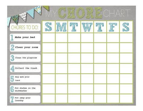 Chore Chart For My Reader College Football Logos Chore Chart Chores