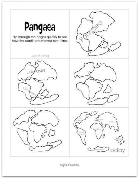 Continents Coloring Page Continent Clipart World Map 7 Pencil And In