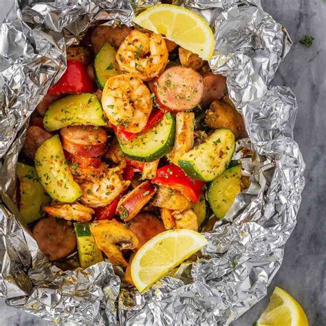 Don't even mess with the cheap stuff. Cajun Shrimp and Sausage Foil Packets Recipe