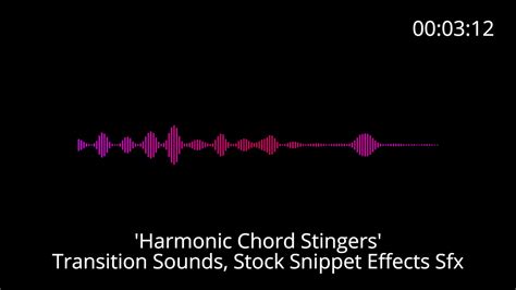 Transition Sounds Harmonic Chord Stingers Youtube