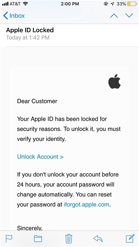 Beware Of Fake Apple Phishing Emails Don T Click Any Links Verified Org