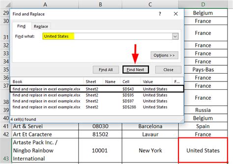 Find And Replace In Excel How To Find And Replace Data In Excel