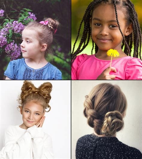 19 Super Easy Hairstyles For Girls Easy Hairstyles Easy Little Girl