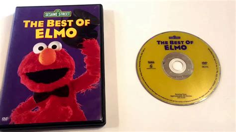 Sesame Street The Best Of Elmo Dvd Opening