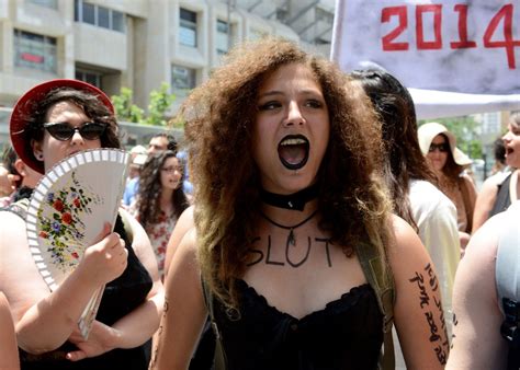 Third SlutWalk Held In Jerusalem UPI Com