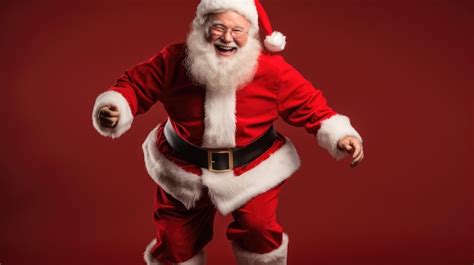 Premium Ai Image A Person Dressed As Santa Claus