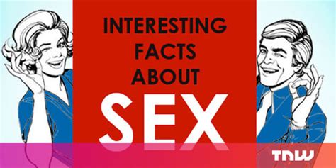 Interesting Facts About Sex Infographic