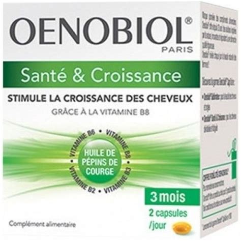 Oenobiol Capillaire Santé Et Croissance 180 Capsules