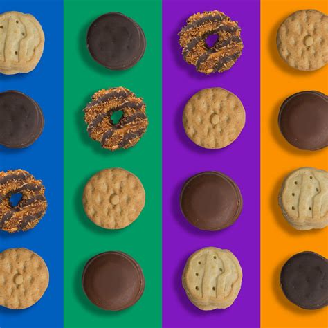 Every Girl Scout Cookie Ranked Girl Scout Cookies Flavors Girl