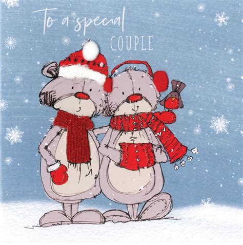 You can never have enough cutting boards (believe me, i know). Scribble Bear To A Special Couple Christmas Card | Cards